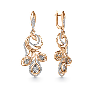 Серьги 02-11-51134-31-00-1 (Au 585)