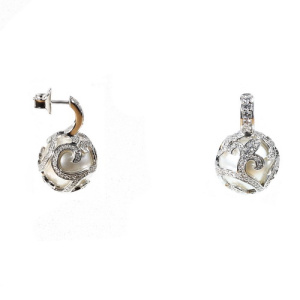 Пуссеты STE005-1 (Ag 925)