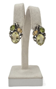 Серьги 737с-нат А+ (Ag 925)