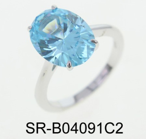 Кольцо SR-B04091C2 (Ag 925)