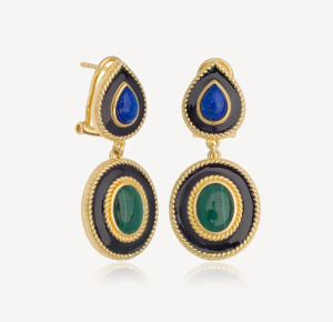 Серьги MALE070 (Ag 925)