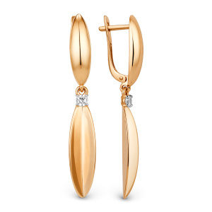 Серьги 013452-1102 (Au 585)