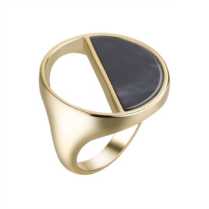 Кольцо PI-R03234-X-L-PNB-X-X (Ag 925)