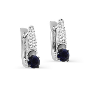 Серьги 12-11790-1100 (Au 585)