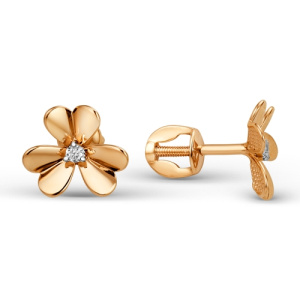 Пуссеты 013472-1102 (Au 585)