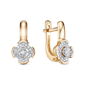 Серьги 23020-159-46-00 (Au 585)