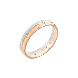 Обруч. кольцо КТК-4-01 (Au 585)