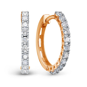 Серьги 2182091010 (Au 585)