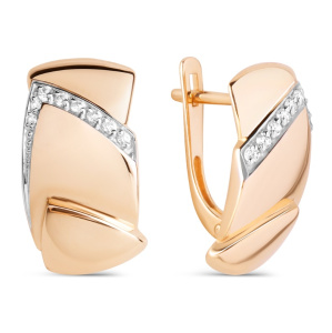 Серьги 021082-1102 (Au 585)