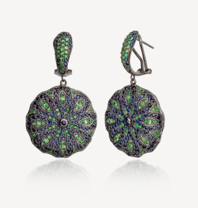 Серьги RSE099GG-1 (Ag 925)