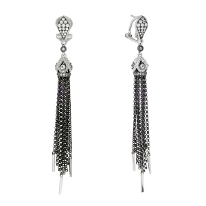 Серьги BYZE302TS (Ag 925)