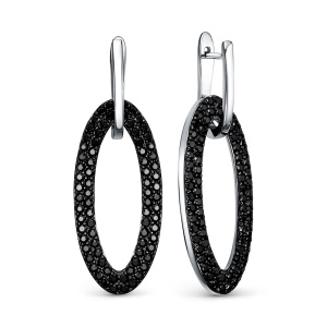 Серьги E9889_SR_SP_WG (Ag 925)