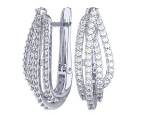 Серьги 2101619-00775 Ag 925