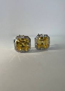 Серьги SS-B2105EC (Ag 925)