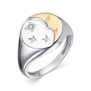 Кольцо 01-2616/00СВ-18 (Ag 925)