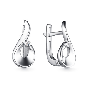 Серьги 02-3790/000Б-00 (Ag 925)