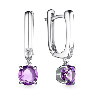 Серьги 02-3951/БРАМ-00 (Ag 925)