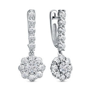 Серьги 02-01046-02-001-03-02 (585)