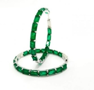 Серьги BS-E0033EM-45 (Ag 925)