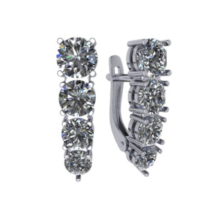 Серьги S2117731010 (Ag 925)