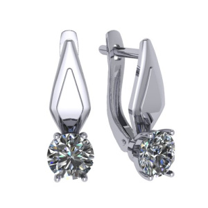 Серьги S2180071010 (Ag 925)