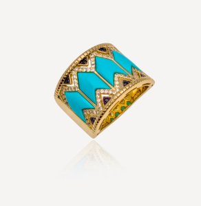 Кольцо CAIR428TQ (Ag 925)