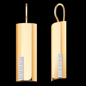 Серьги 20604 (Au 585)