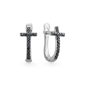 Серьги 22105-256-02-00 (Au 585)