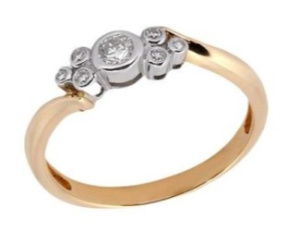 Кольцо 1439771 (Au 585)