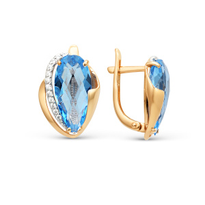 Серьги 21802158 (Au 585)