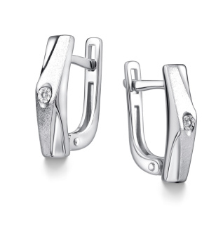 Серьги 02-4526/000Б-00 (Ag 925)
