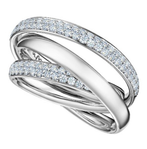 Кольцо 010639-Б (Au 750)