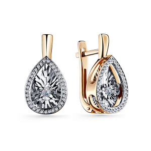 Серьги 02-11-5497-31-00-1 (Au 585)