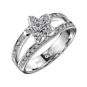 Кольцо 010454 (Au 750)