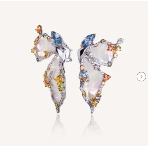 Серьги BUTE304-2 (Ag 925)