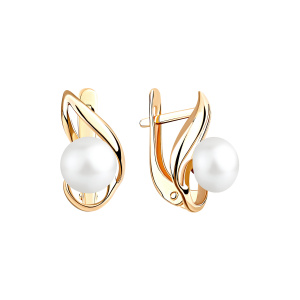 Серьги 290-1-1118 (Au 585)