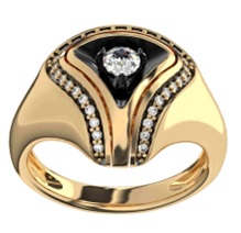 Кольцо Зк-10024 (Au 585)