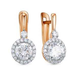 Серьги 2182071010 (Au 585)