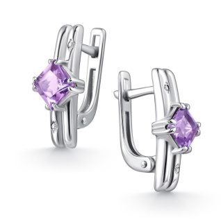 Серьги 02-4680/БРАМ-00 (Ag 925)