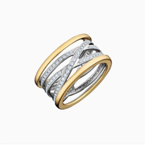 Кольцо 010663-Б (Au 750)