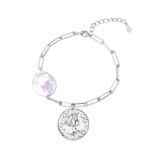 Браслет PI-B435-18-X-W-PN-X-X (Ag 925)