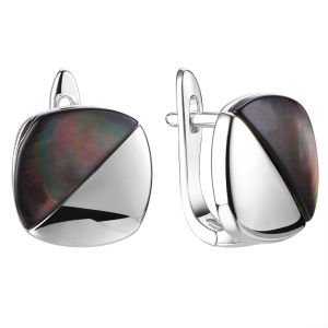 Серьги PI-E03570-X-W-PNB-X-X (Ag 925)