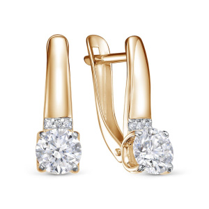 Серьги 2181661010 (Au 585)