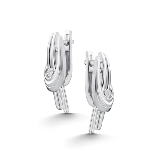 Серьги 02-5442/000Б-00 (Ag 925)