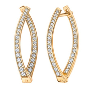 Серьги 20394 (Au 585)