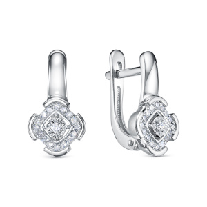 Серьги 23020-259-46-00 (Au 585)