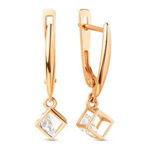 Серьги 015062-1100 (Au 585)