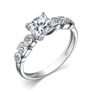 Кольцо 01-3864/00КЦ-00 (Ag 925)