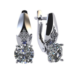 Серьги S2180151010 (Ag 925)