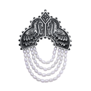 Брошь 5-195-1583 (Ag 925)